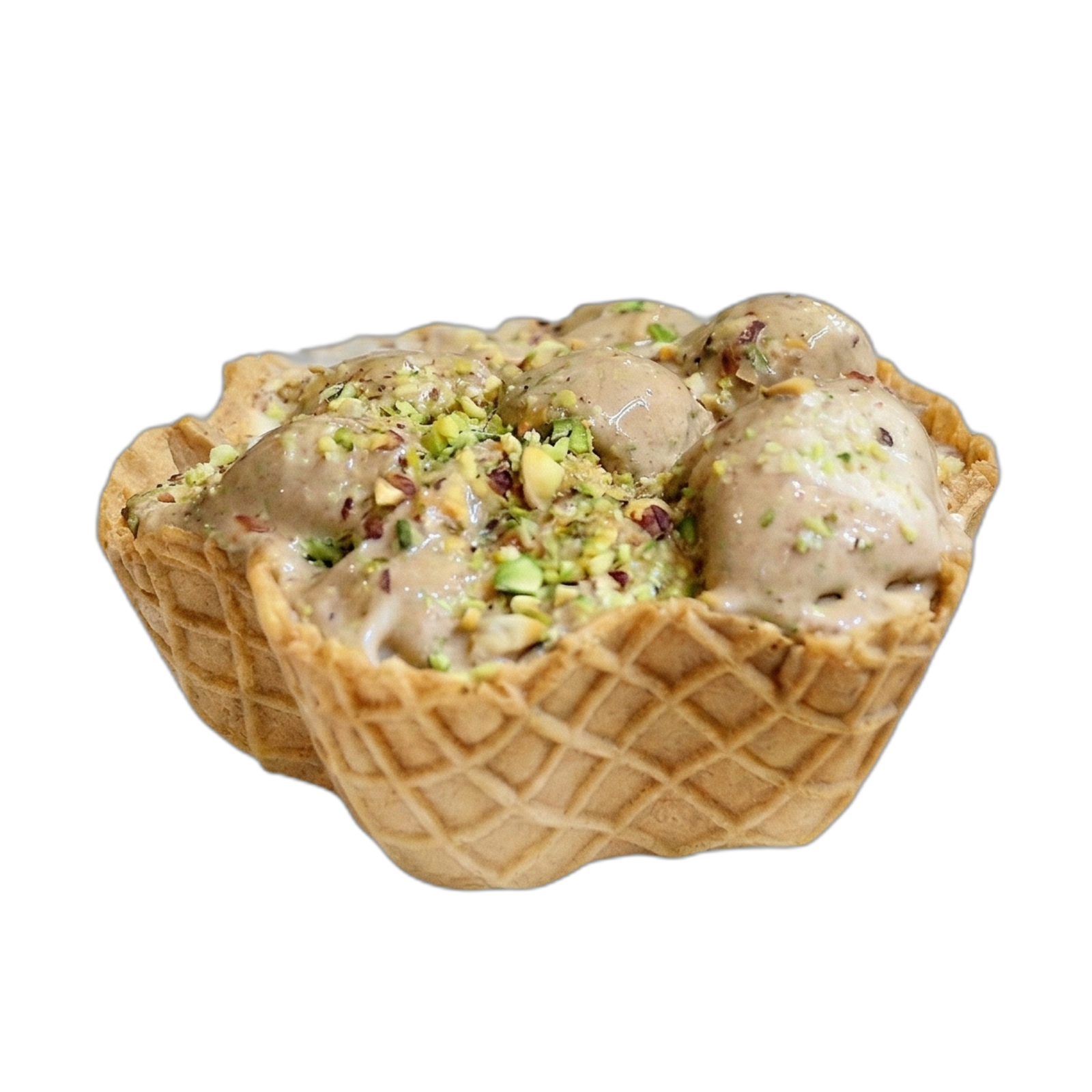 Waffle Kulfi